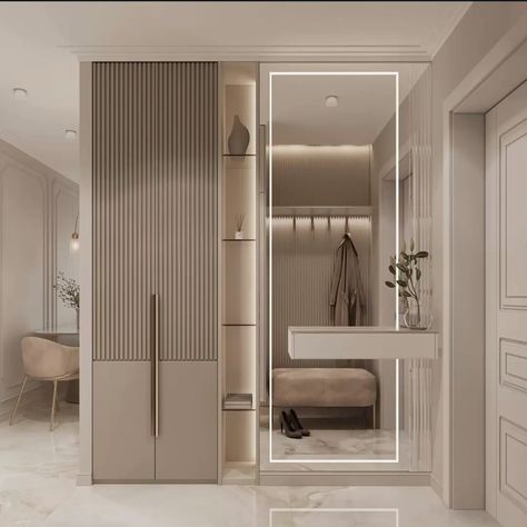 Dəhliz dolabı neoklassik